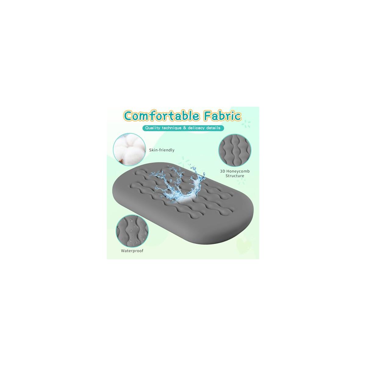 Inflatable Toddler Travel Bed Kids Air Mattress Cash Back - RebateKey
