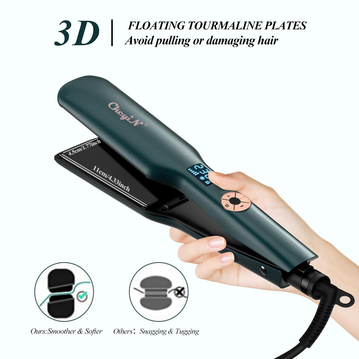 Ckeyin Hair Straightener Inch Cashback - RebateKey