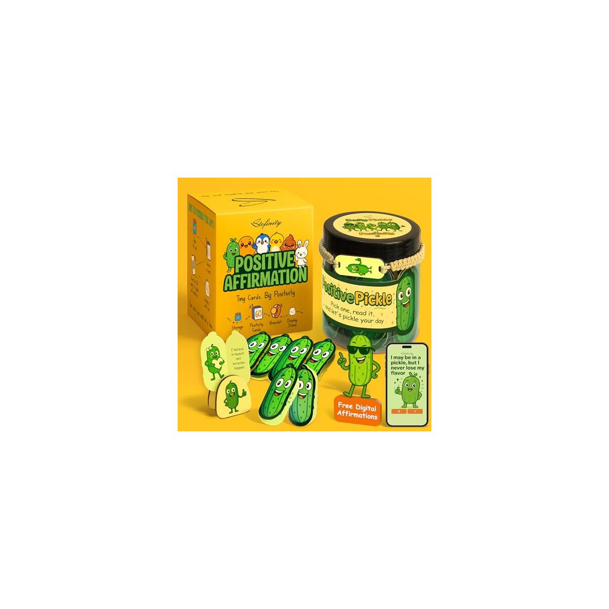 Positive Pickle Affirmation Jar 1 Cashback Rebate - RebateKey