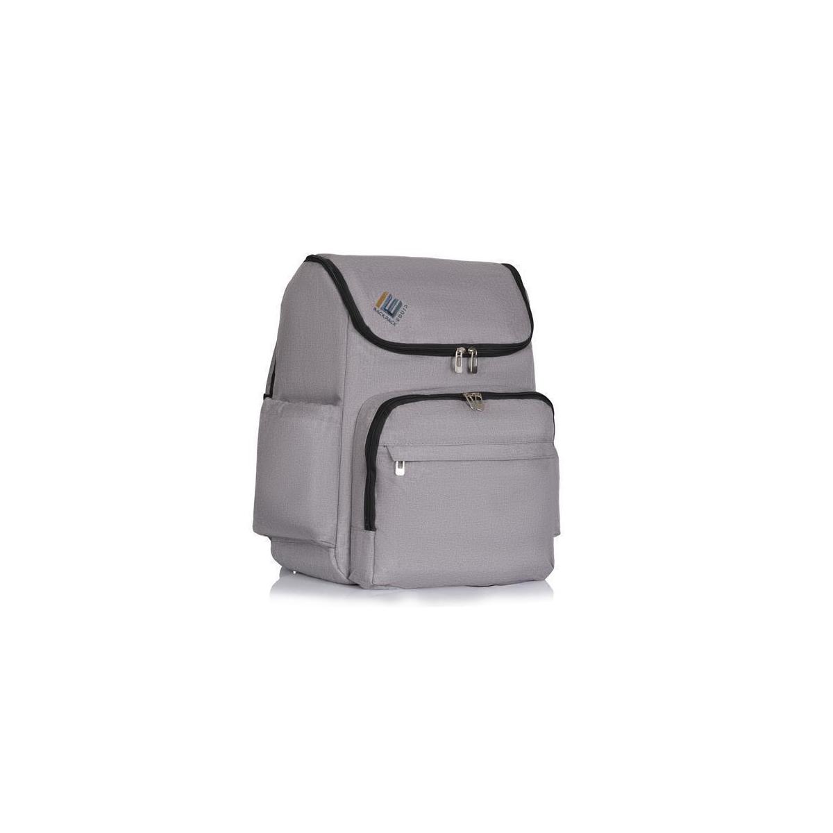 Underseat Carry On Luggage Gray Travel Backpack 22x14x9 In. TSA