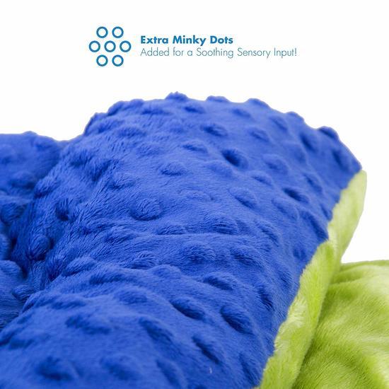 Harkla Weighted Blanket For Kids 5lbs Grey Gift For Children That Weigh