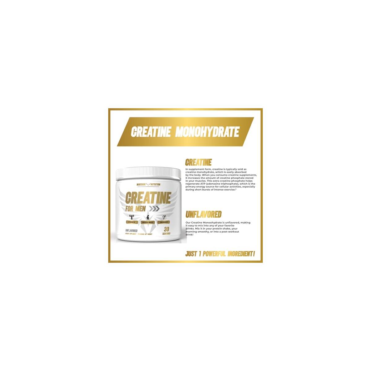 Creatine Powder For Men 8 Cash Back - RebateKey