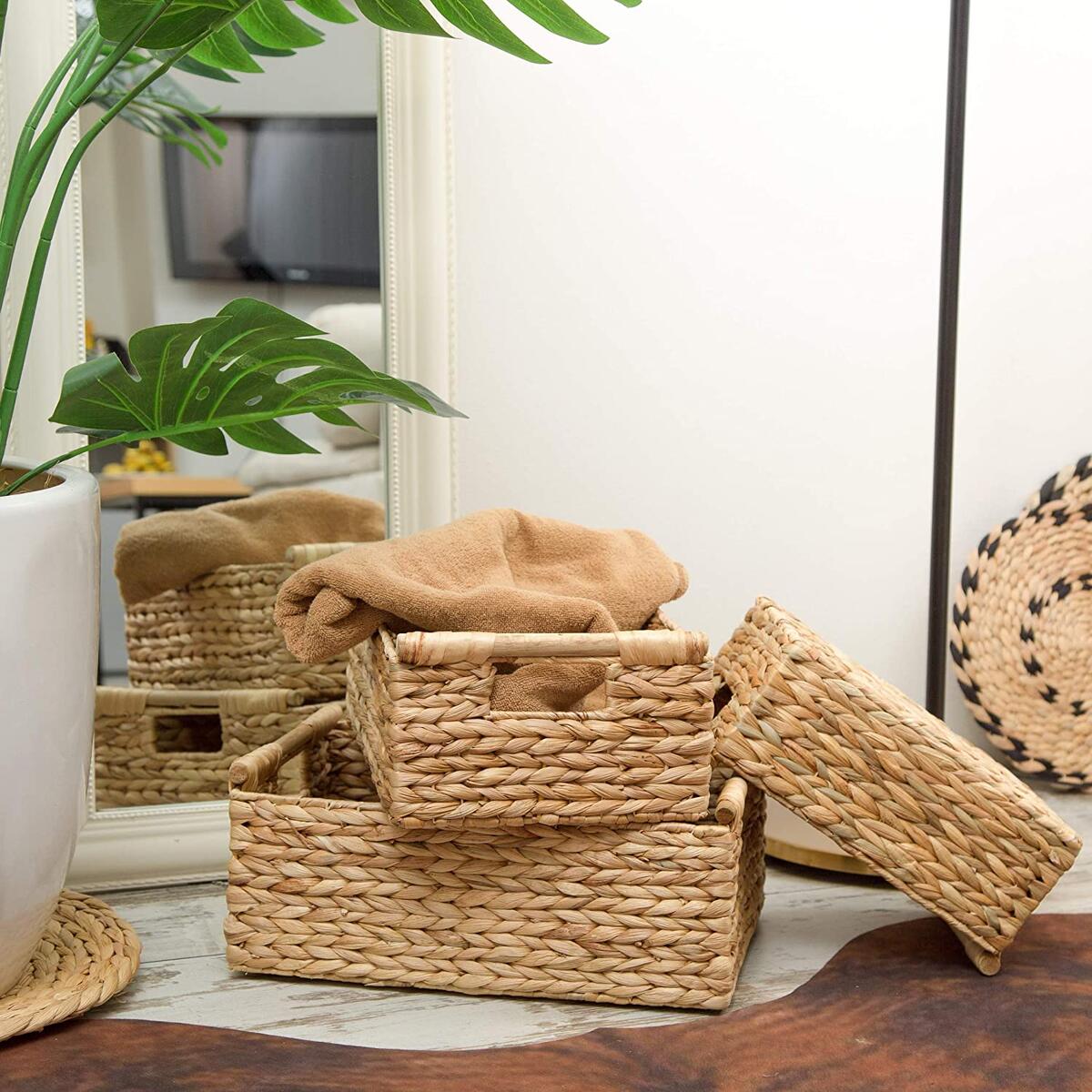 Wicker Storage Basket Cash Back - RebateKey