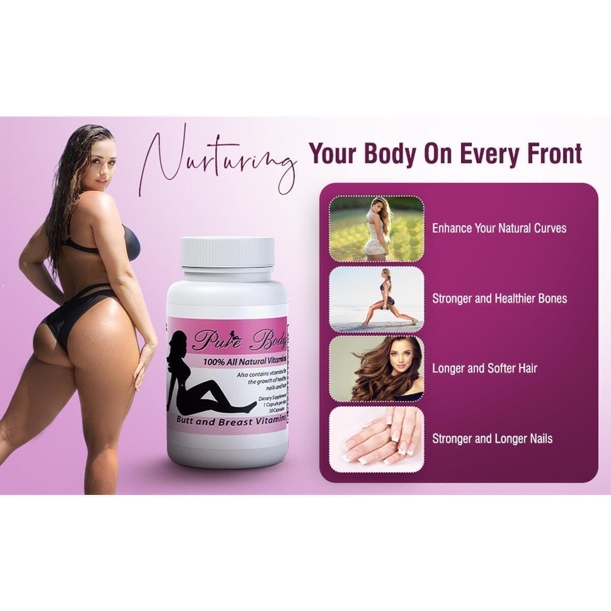 Purebody Vitamins Butt Enhancer Cash Back - RebateKey