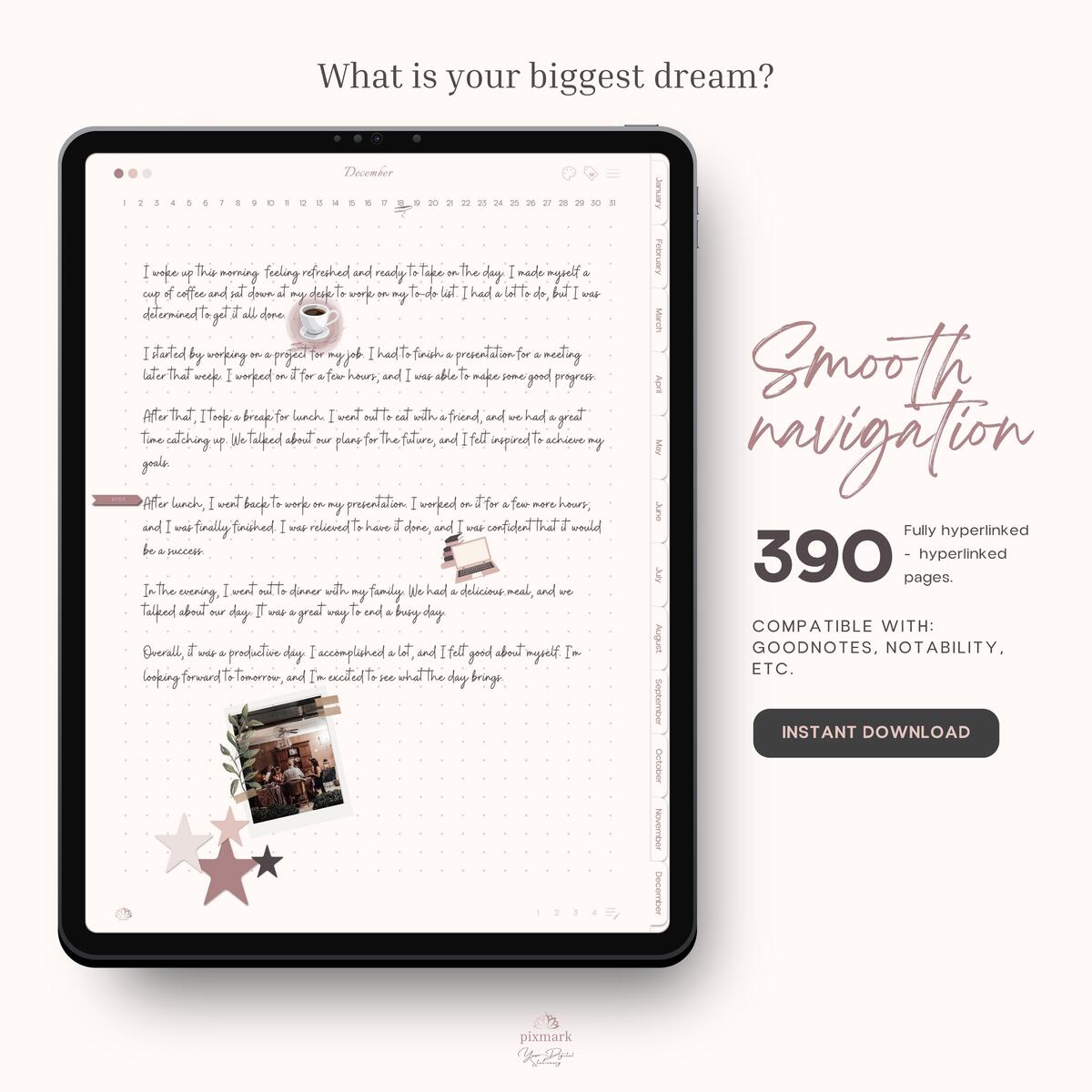 Digital Daily Journal Goodnotes Rebate - RebateKey