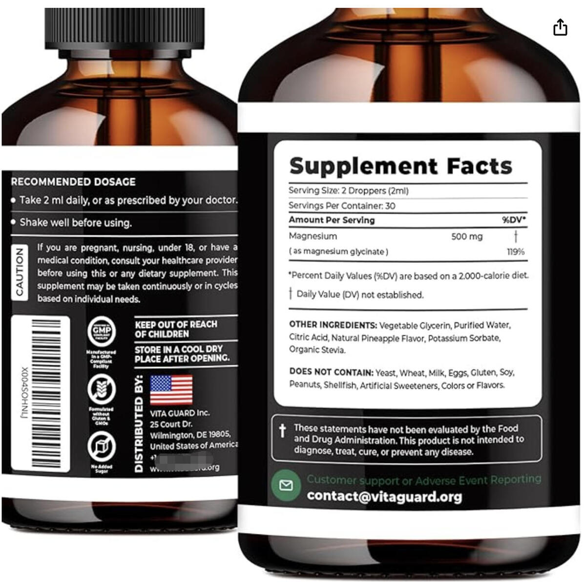 Magnesium Glycinate 500mg Cashback Rebate - RebateKey