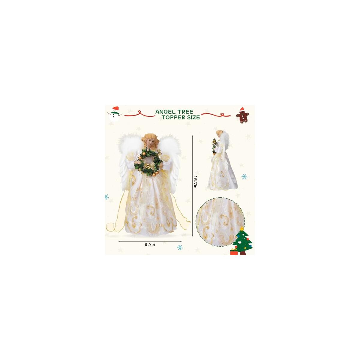 Christmas Tree Topper Angel With Lights Rebate - RebateKey