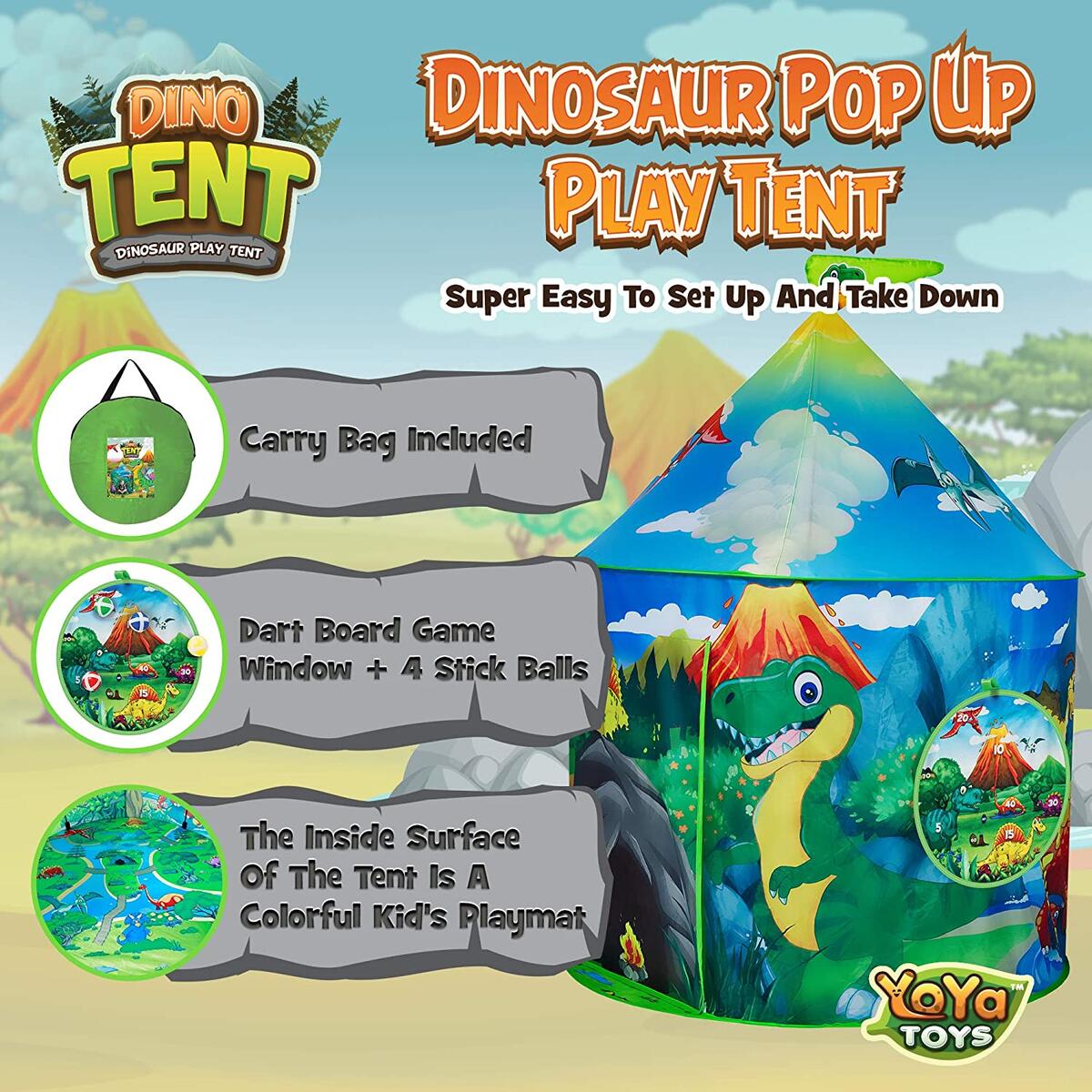Dinosaur Play Tent Rebate - RebateKey