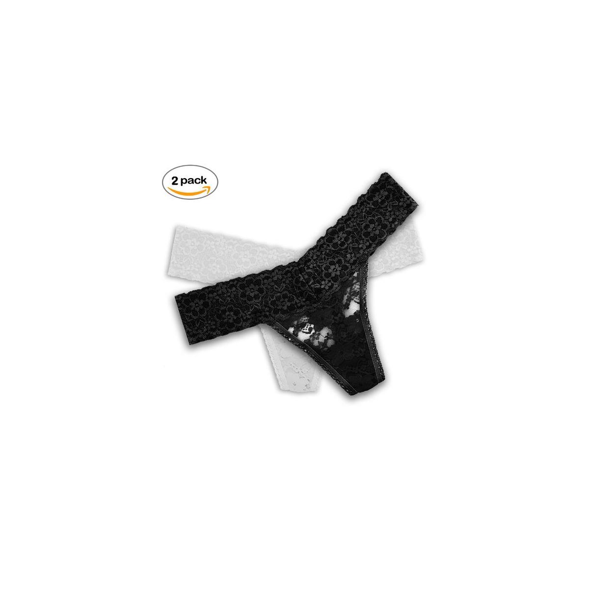 Thin Lace Thongs For Women's With Sexy Look Of HollowedOut, TBack