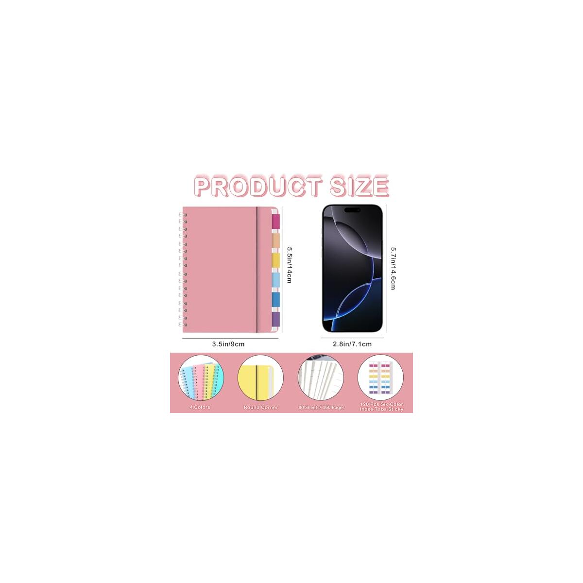 4 Pack Small Spiral Notebooks 3 5 X 5 5 Rebates - RebateKey