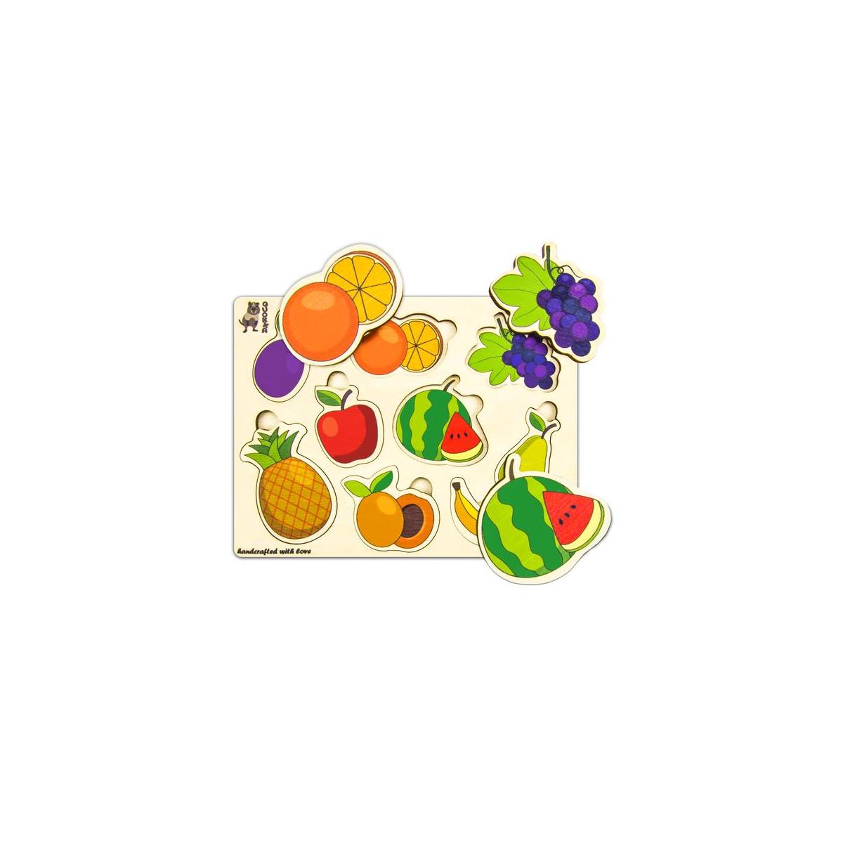 Wooden Peg Puzzles For Toddlers 1 2 3 Years Old, Toddlers And Kids