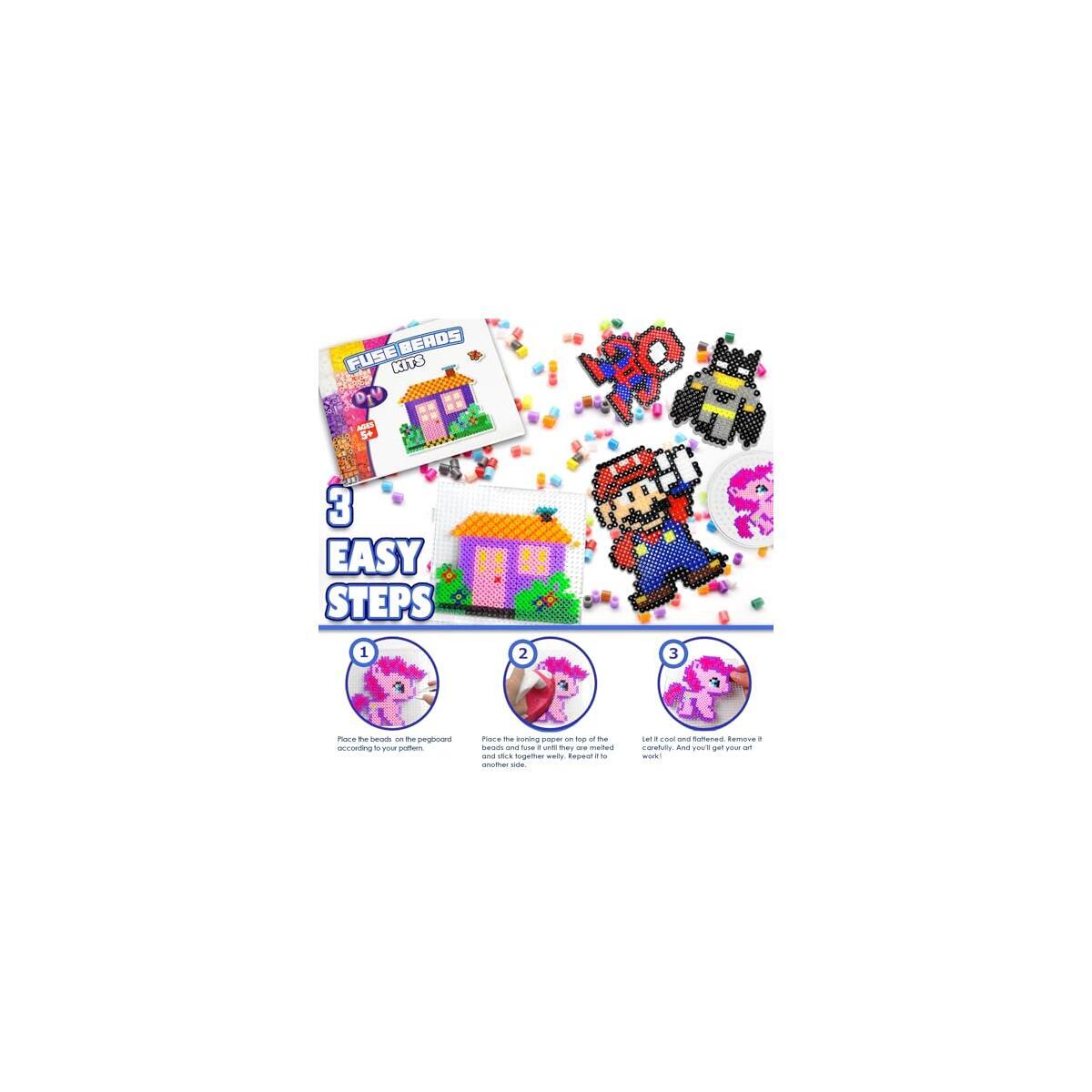 Funzbo 21000 5mm Fuse Beads Kit 26 Colors Cash Back - RebateKey