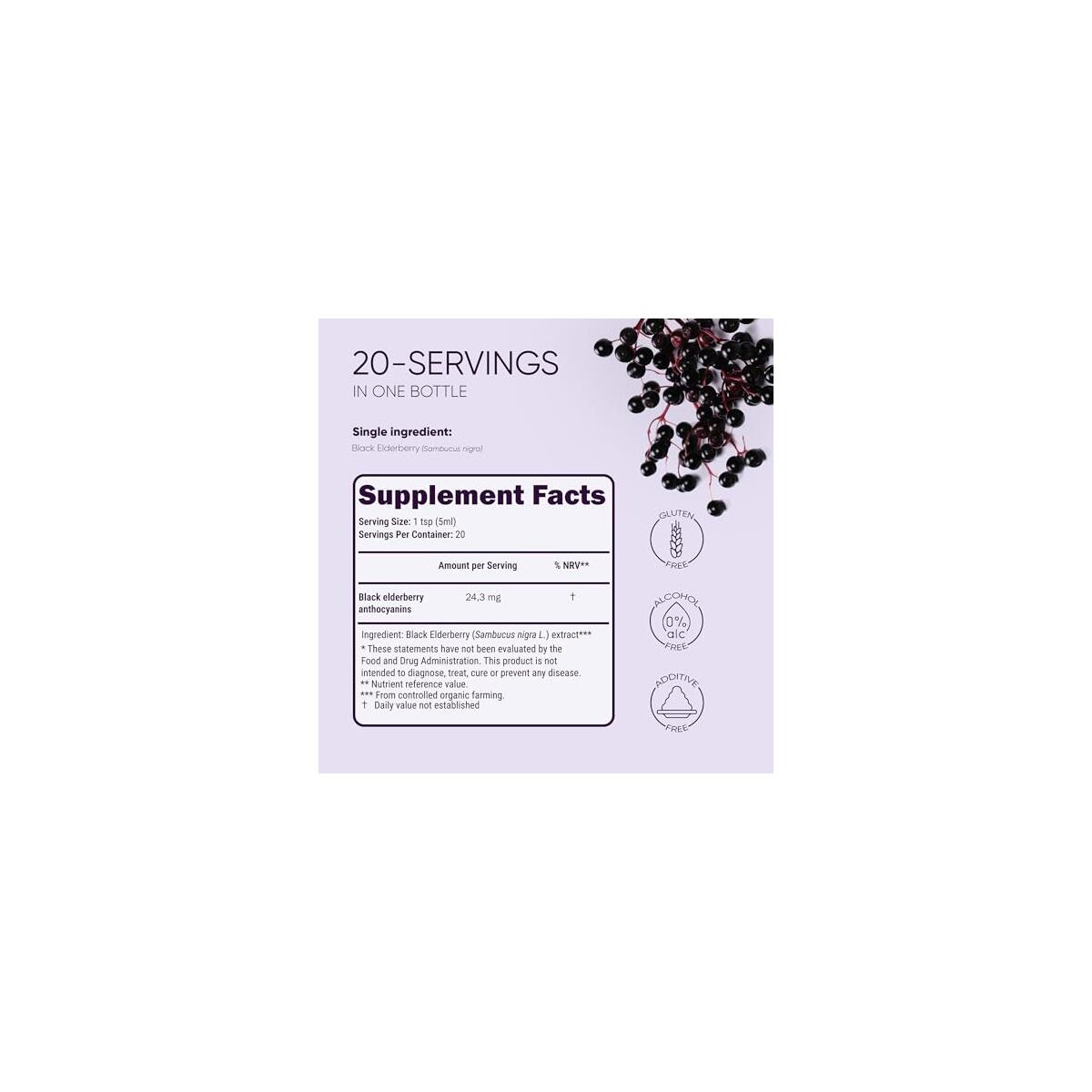 Organic Elderberry Syrup 34 Cashback Rebates - RebateKey