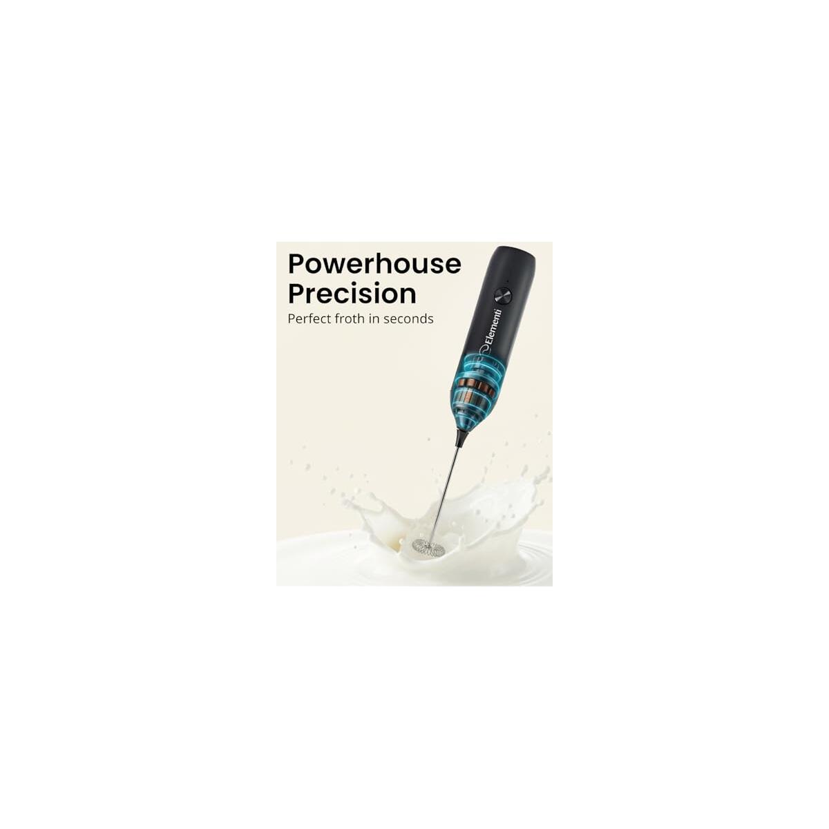 Milk Frother Wand Rechargeable Drink Mixer Cashback Rebates - RebateKey