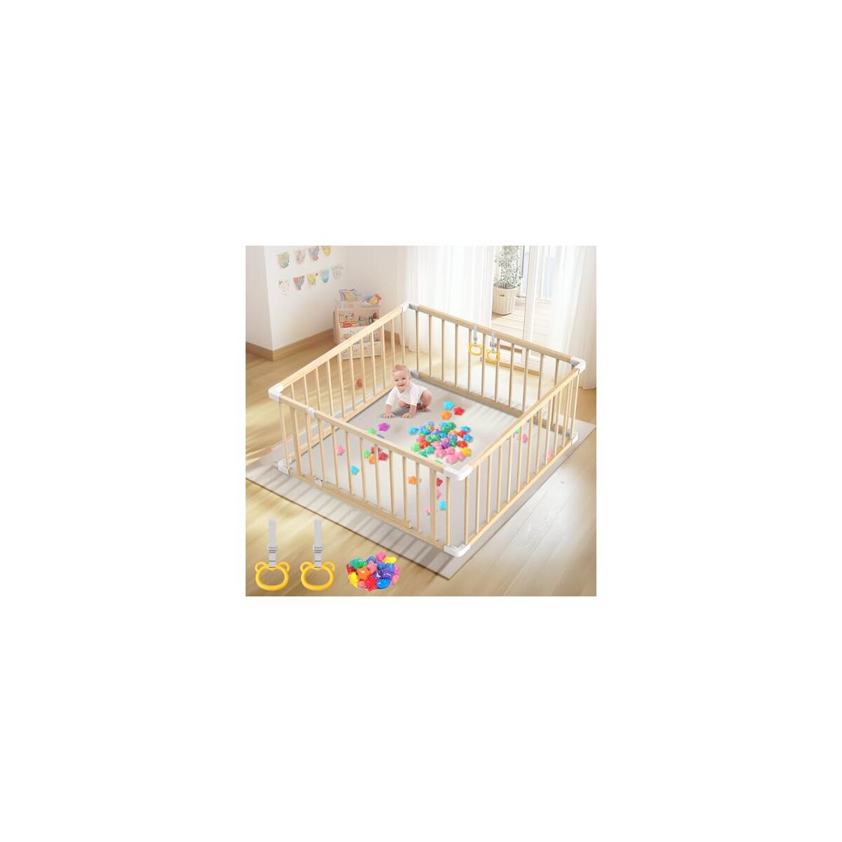 Baby Wooden Playpen 1 Rebate - RebateKey