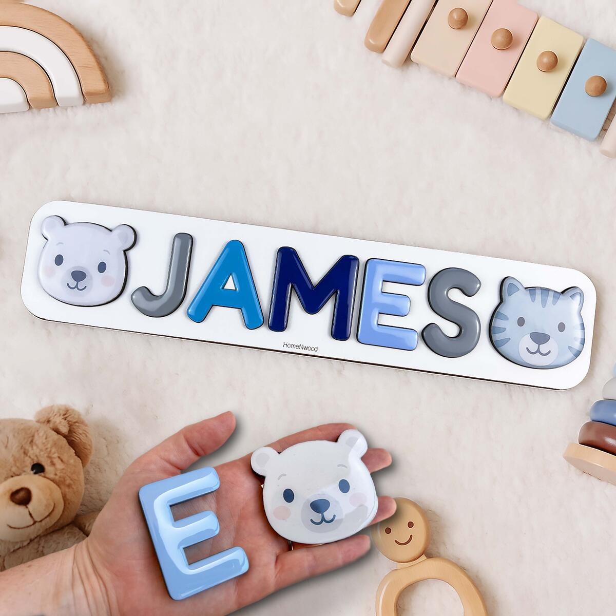 Custom Name Puzzle 1 5 Letters 2 Elements Cashback Rebate - RebateKey