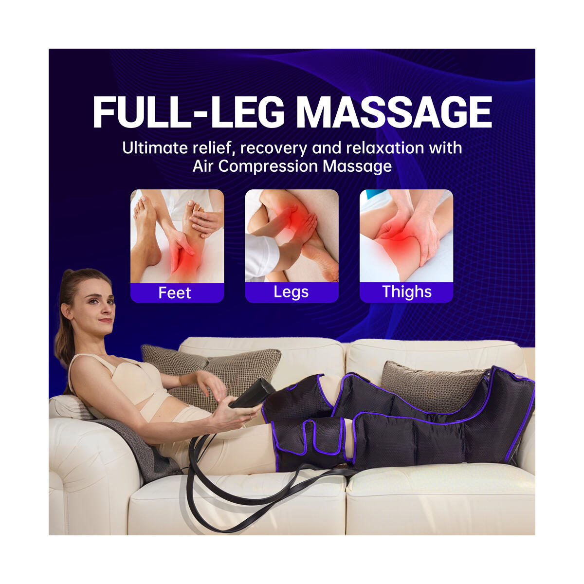 Leg Massager For Circulation And Pain Relief Cashback Rebate - RebateKey