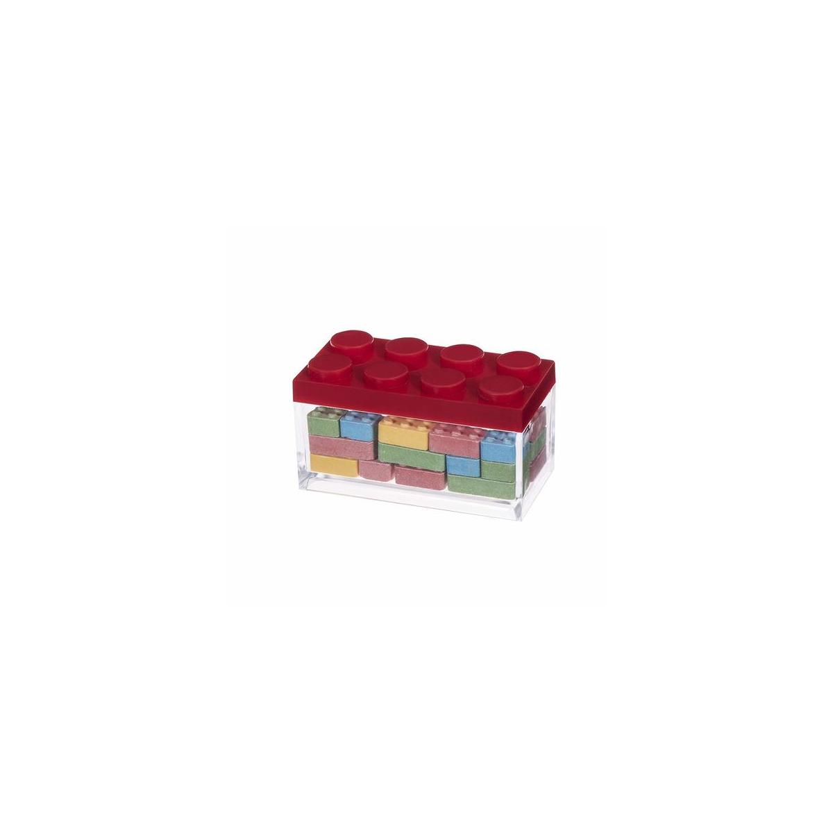 Moore Premium Candy Box Set 4 X Large Brick Shaped Clear Plastic Boxes 4x2x2 Rebates - RebateKey