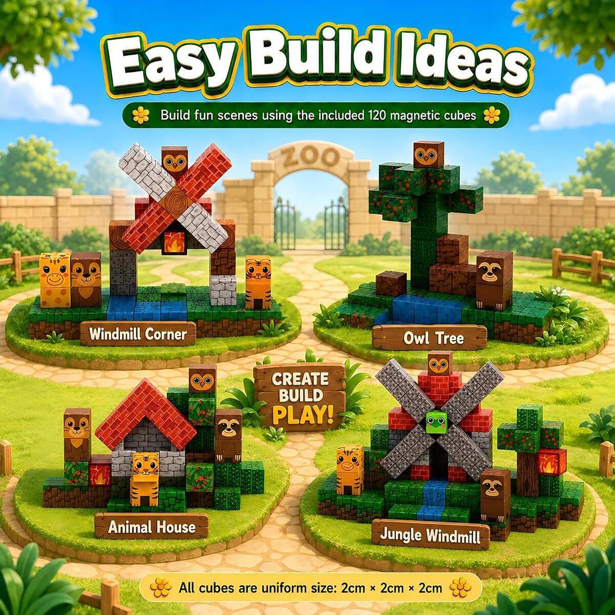 Magnetic Blocks 120pcs Rebates - RebateKey