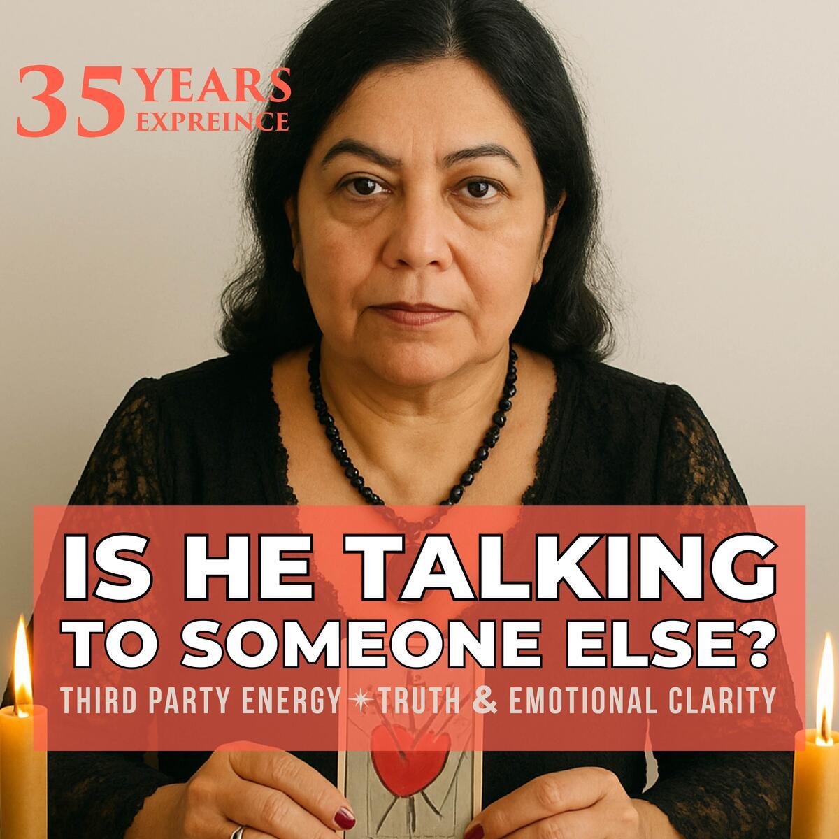 Is He Talking To Someone Else? Love Tarot Reading, Third Party Energy Revealed, Honest Psychic Insight, Relationship Truth & Clarity