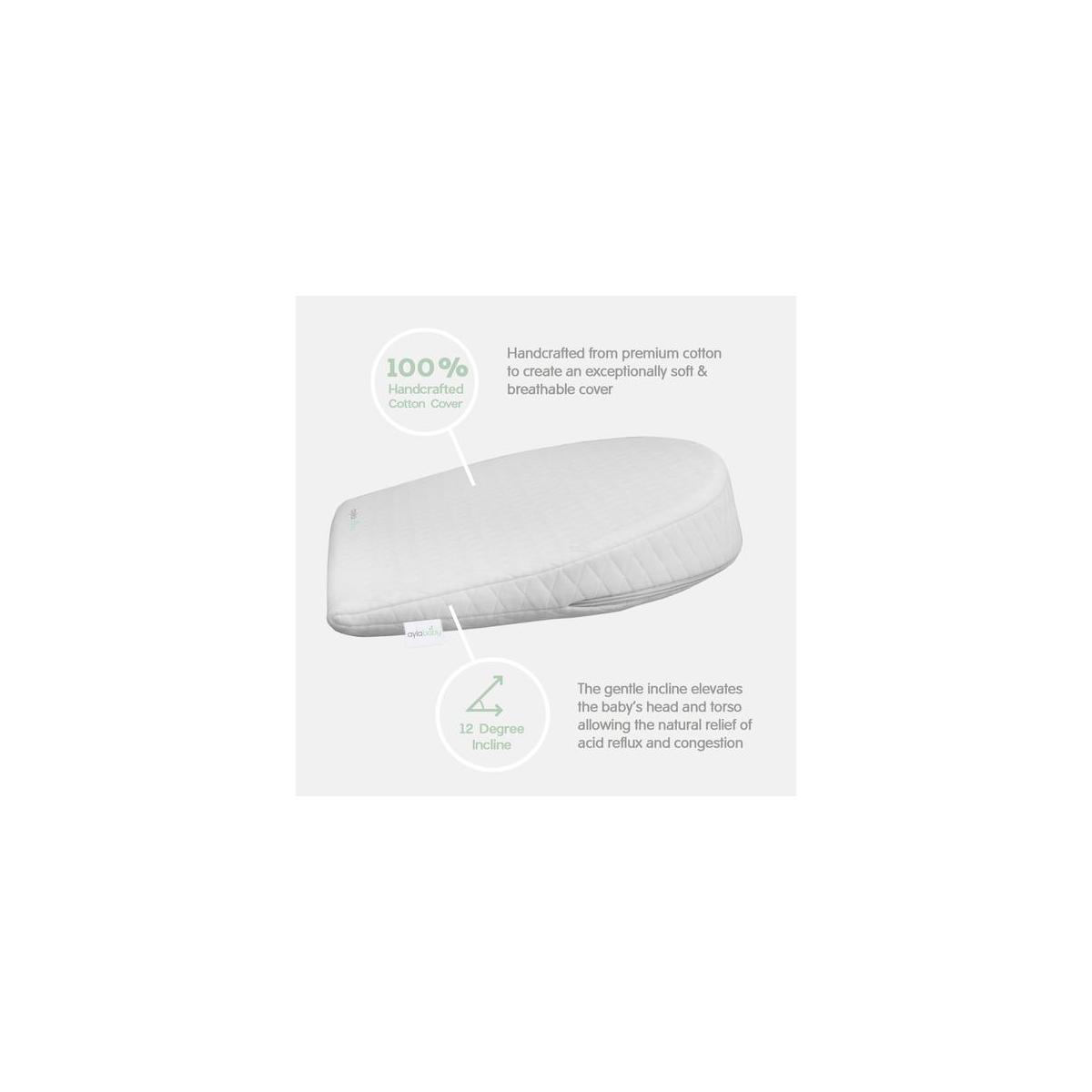 Ayla Baby, Wedge Pillow For Infant And Newborn Babies Baby
