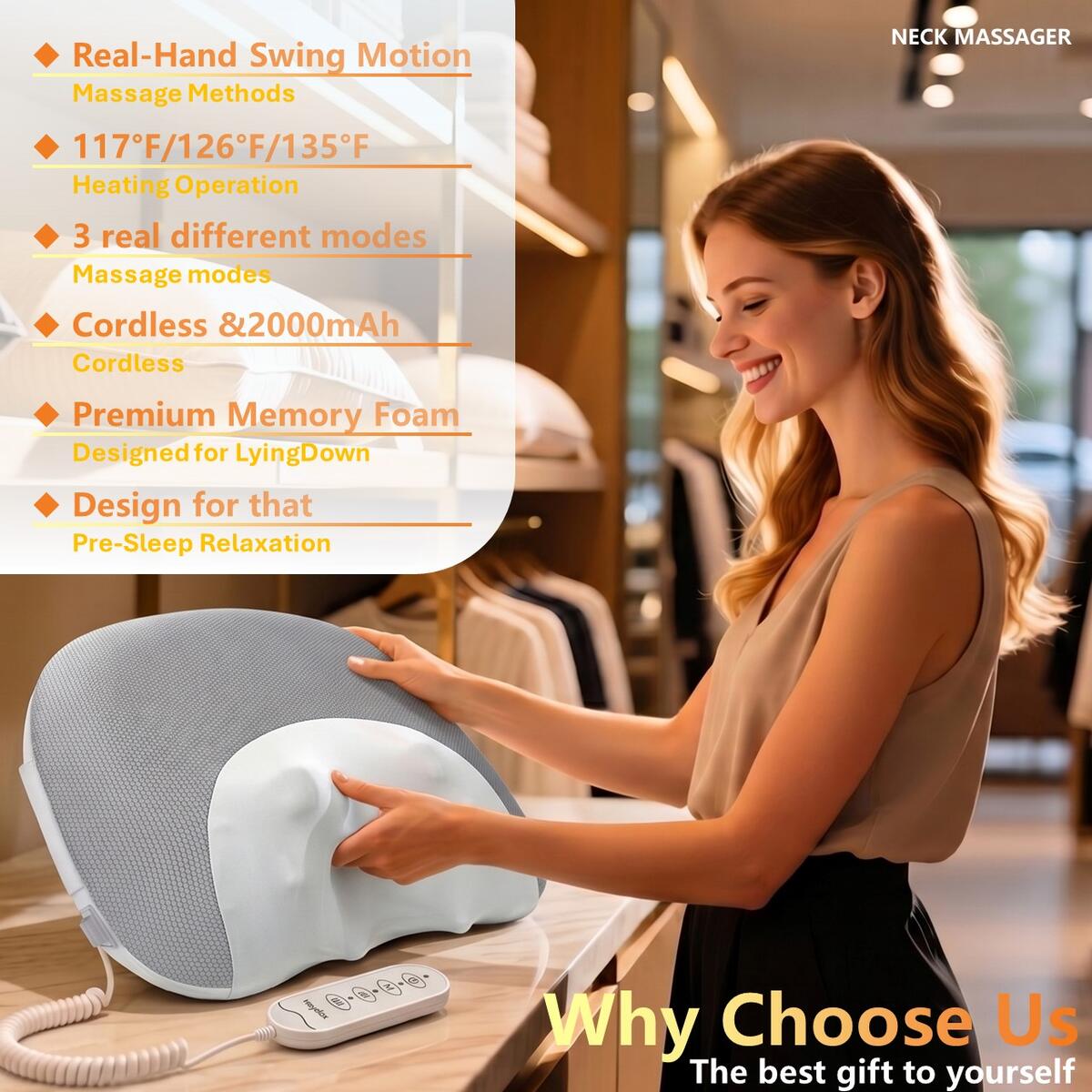 Cordless Neck Massager 1 Cashback Rebate - RebateKey