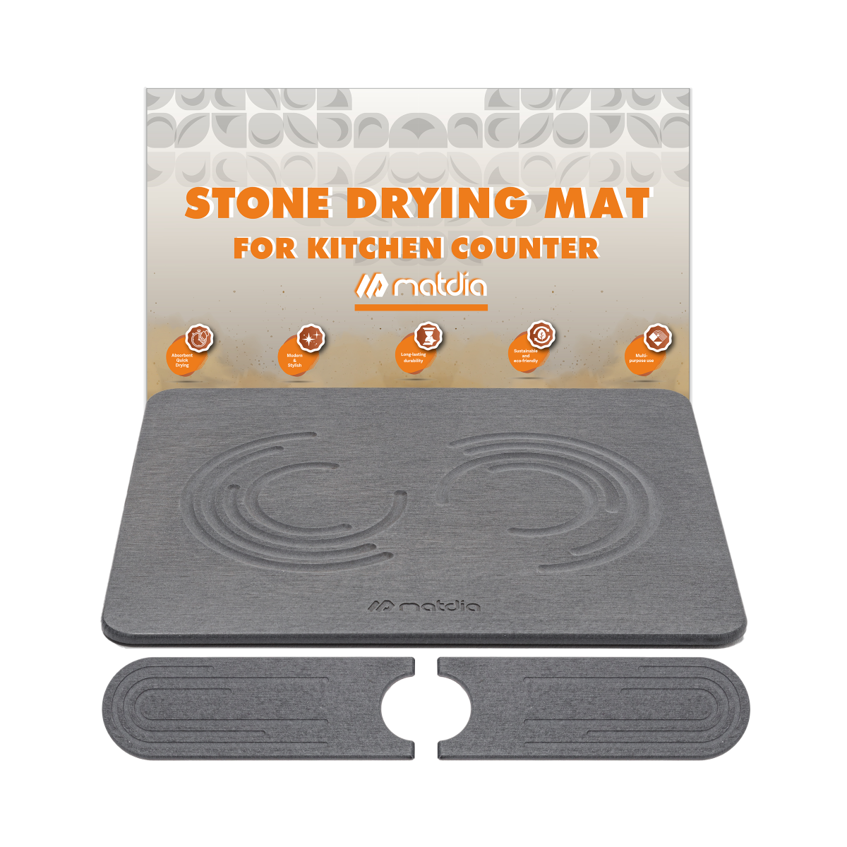 Stone Drying Mat For Kitchen Counter Cash Back - RebateKey