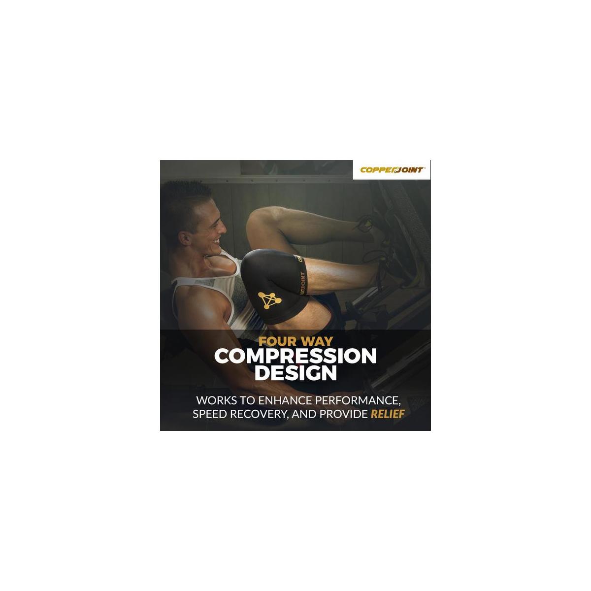 Copperjoint Copper Knee Brace 1 Compression Fit Support Guaranteed Recovery1 Rebate - RebateKey