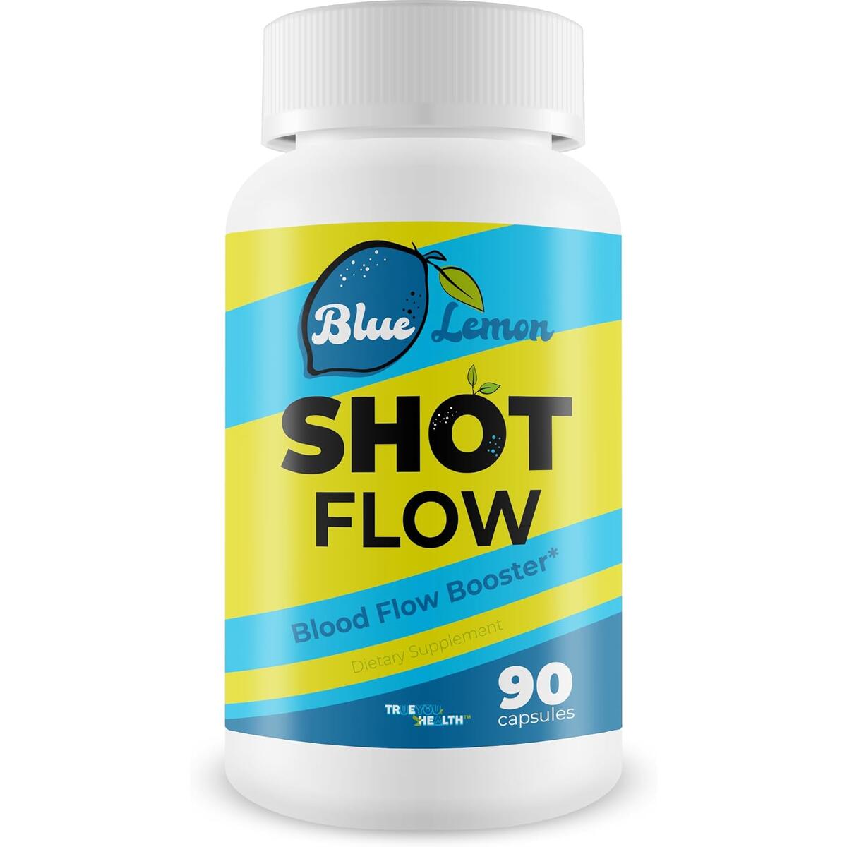 Blue Lemon Shot Flow - Our Best Circulation Blood Flow Booster Supplement