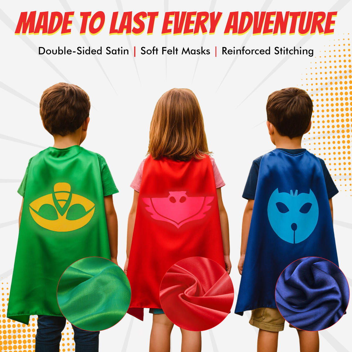 Pj Mask Kids Superhero Cape And Mask 1 Cash Back - RebateKey