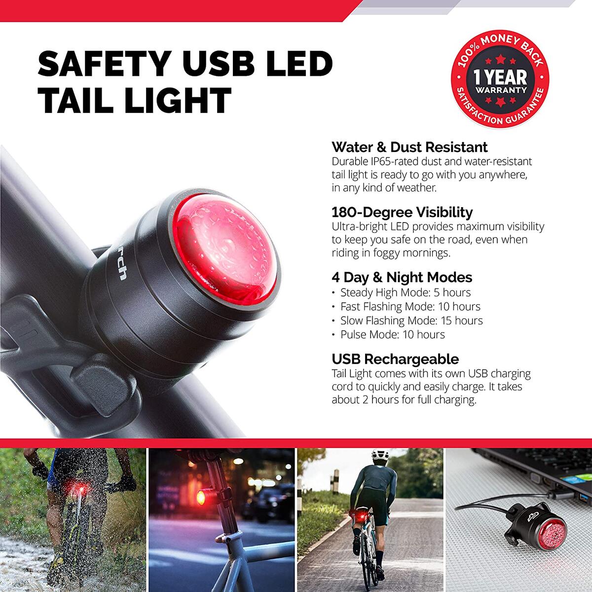 Bike Lights Front And Back Cashback - RebateKey