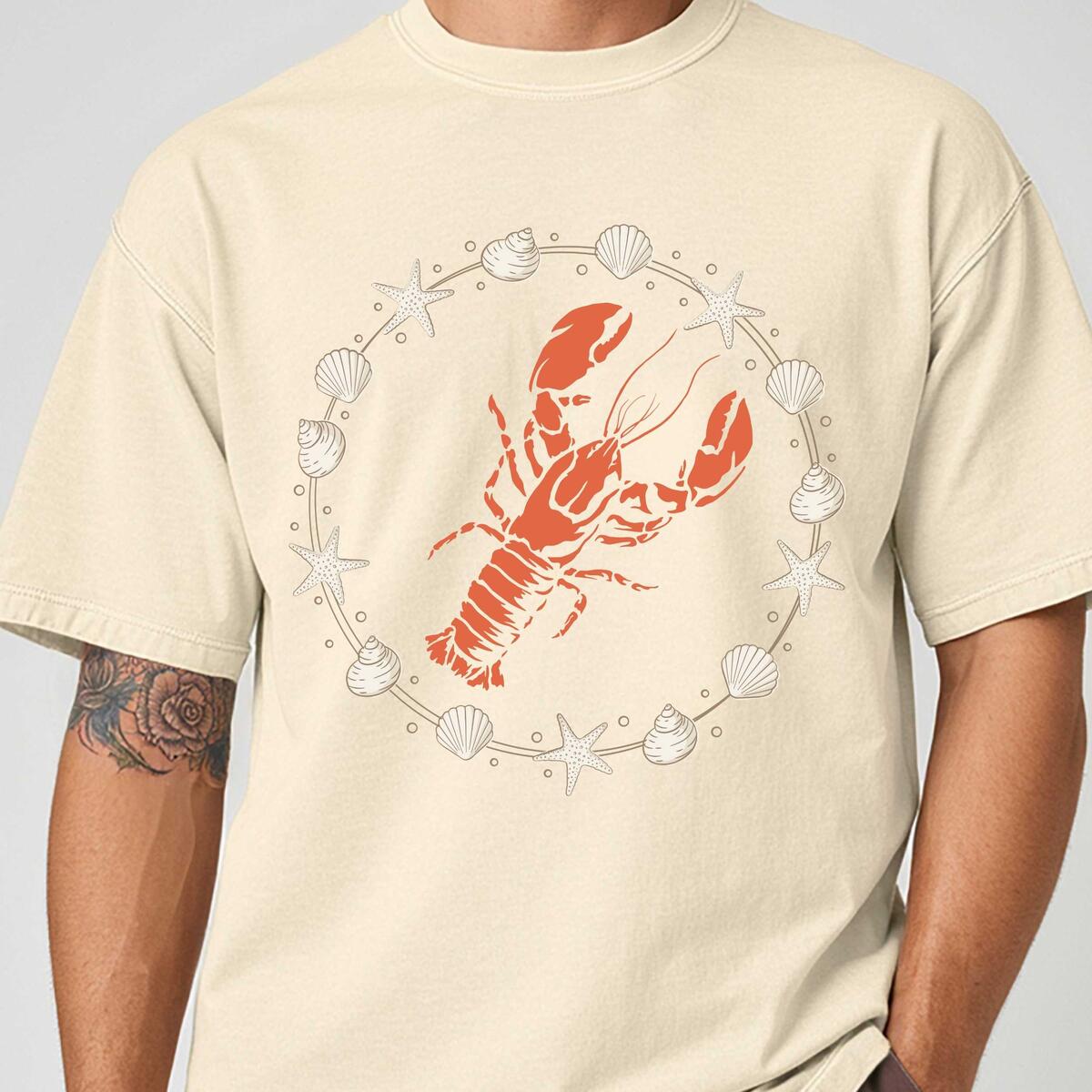 Comfort Colors Lobster Graphic T Shirt Cashback Rebates - RebateKey