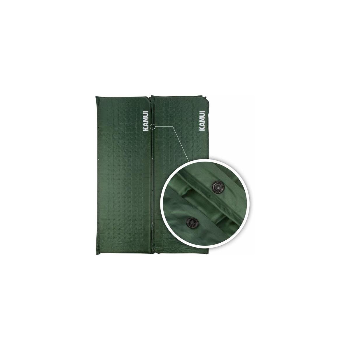Kamui Self Inflating Sleeping Pad 2 Inch Thick Camping Pad Connectable