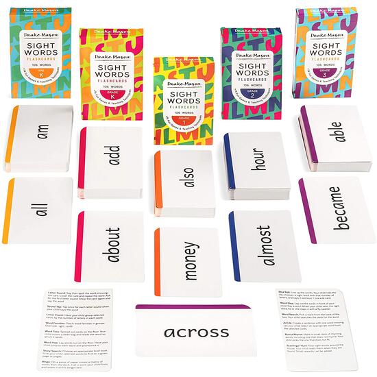 Sight Word Flash Cards Kindergarten Cashback Rebates - RebateKey