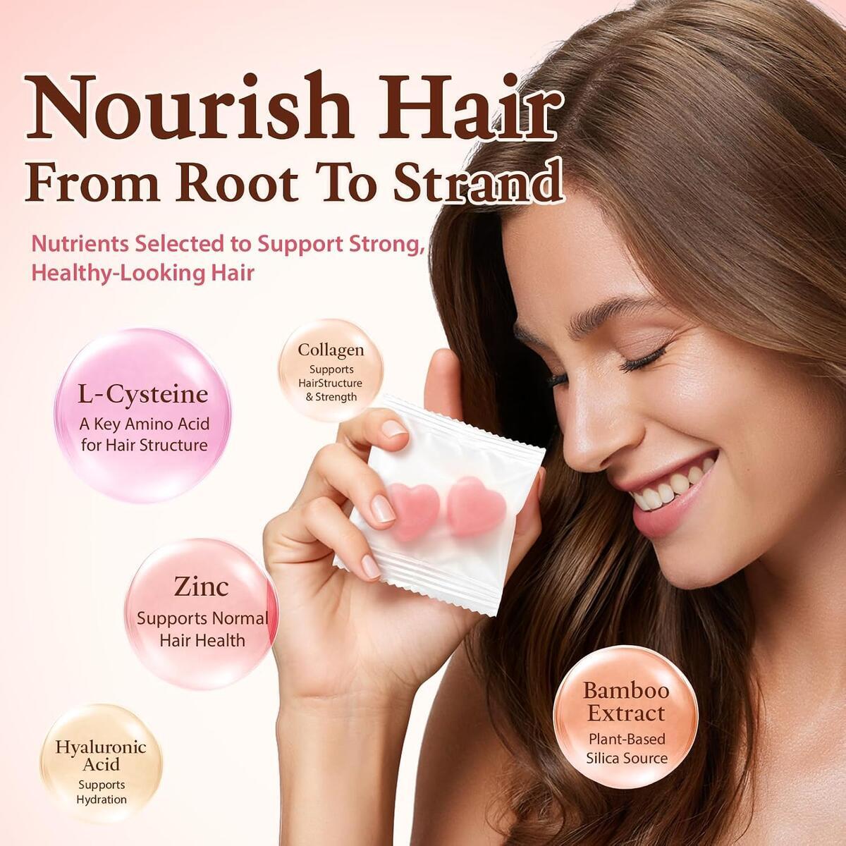 Hair Growth Gummies 1 Cashback - RebateKey