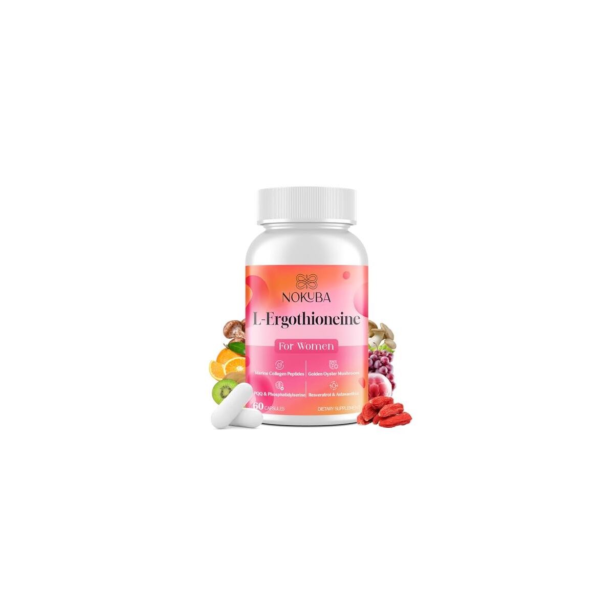 L Ergothioneine With Mushroom Supplement For Women Cashback - RebateKey