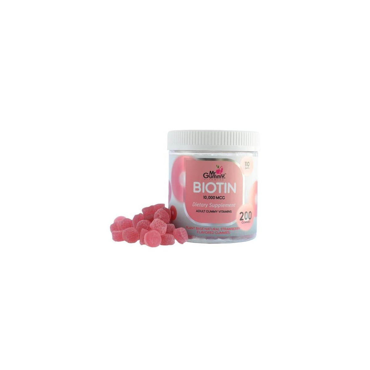 Mr Gummy Vitamins Biotin Gummies Supplement For Men Women 10 000 Mcg2 Cash Back - RebateKey