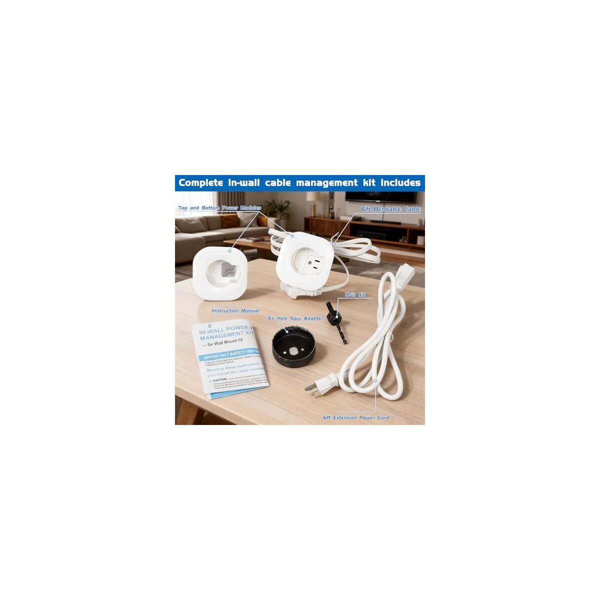 In Wall Cable Management Kit Cash Back - RebateKey