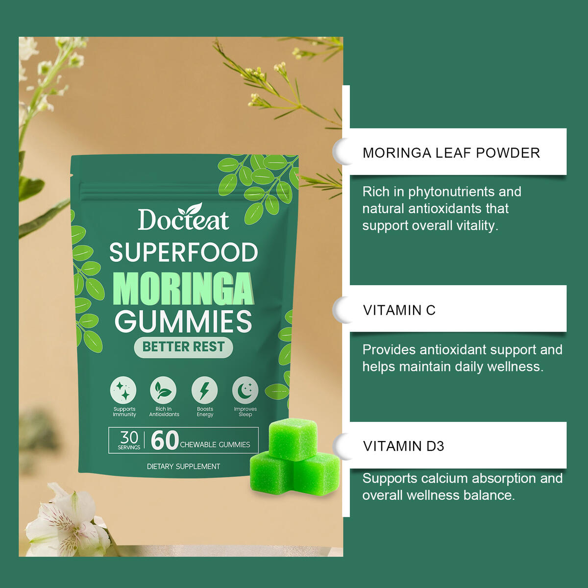 Moringa Sleep Support Gummies Rebate - RebateKey