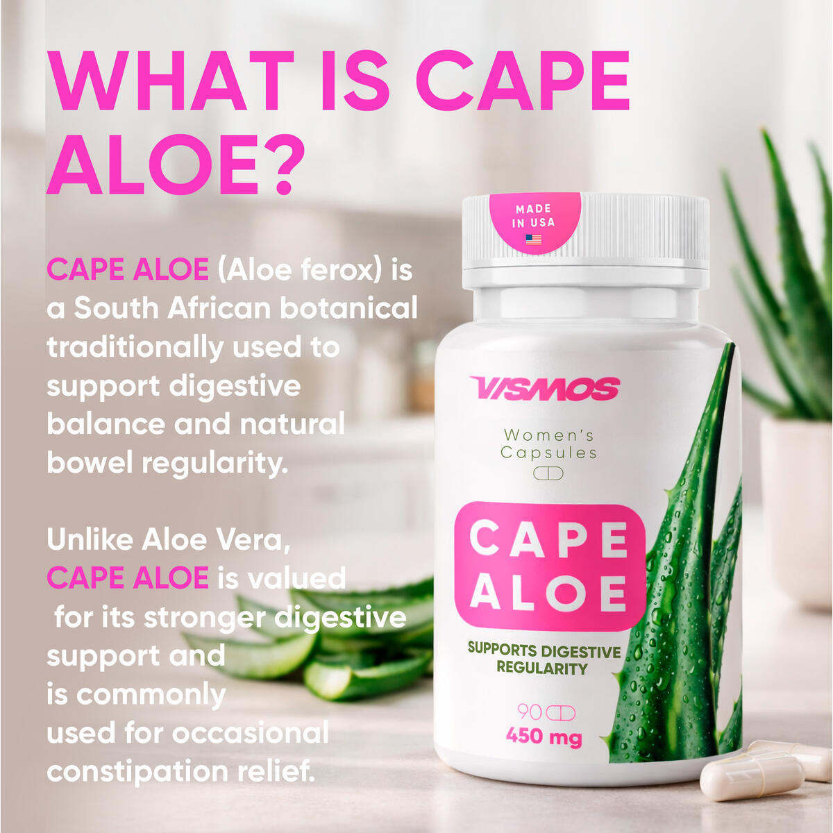 Aloe Vera Capsules 3 Cash Back - RebateKey