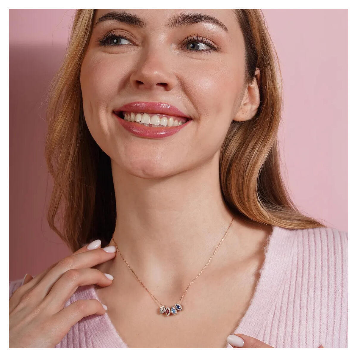 Custom Birthstone Necklace For Mom 2 Cash Back - RebateKey