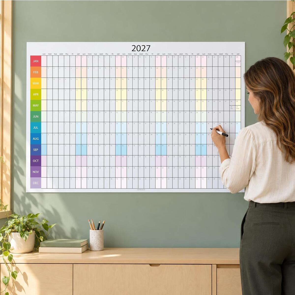 Erase Wall Calendar Cash Back - RebateKey