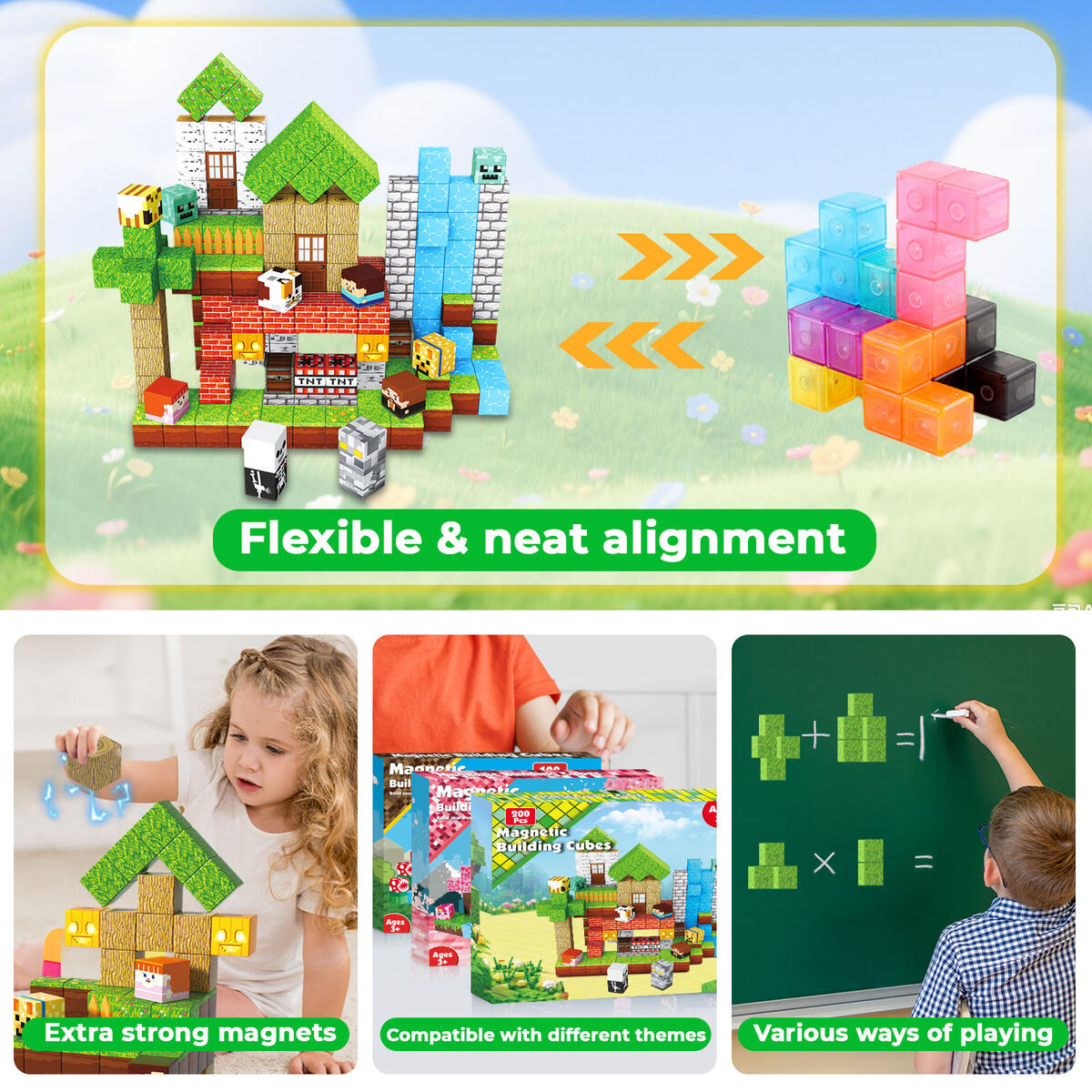200pcs Magnetic Blocks 1 Rebate - RebateKey