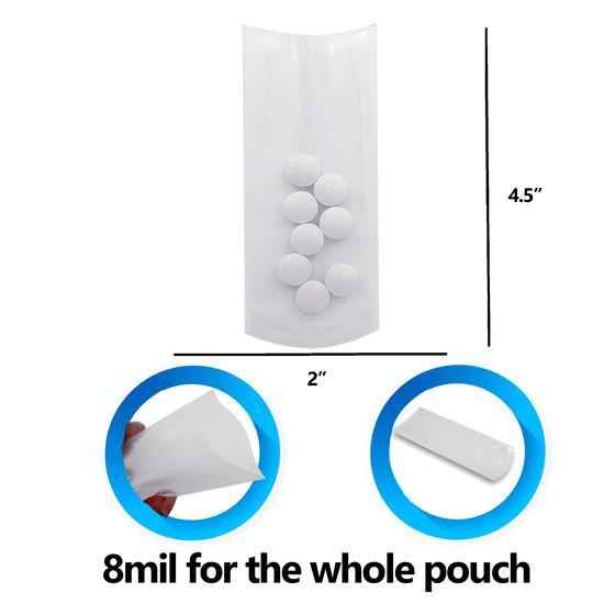 Upgraded Pill Crusher Pouches Pack Of 1000 Disposable Plastic Bags For