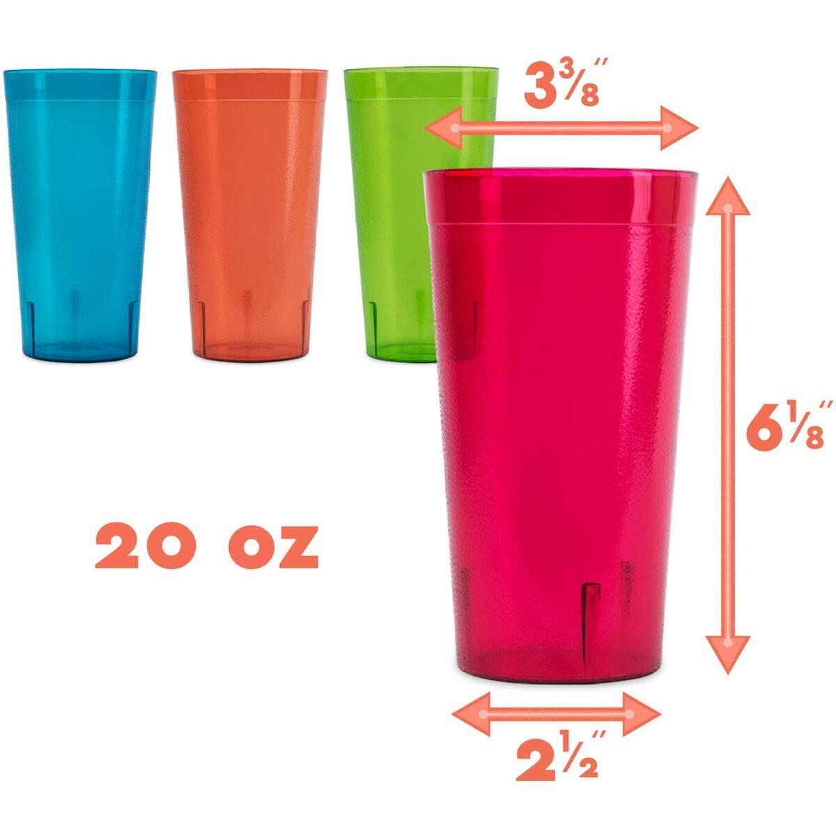 kryllic plastic tumblers