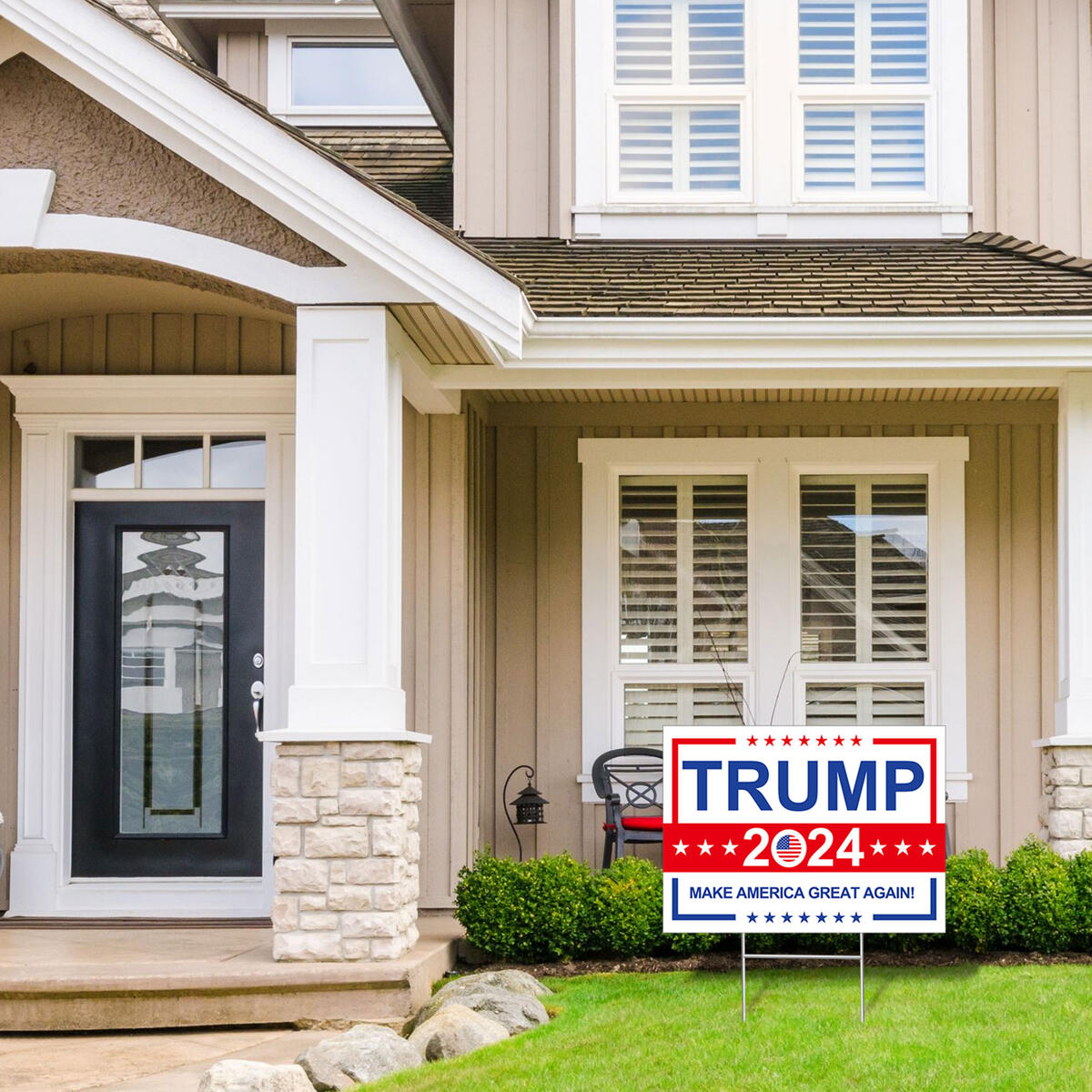 Trump Yard Signs Cashback Rebate - RebateKey