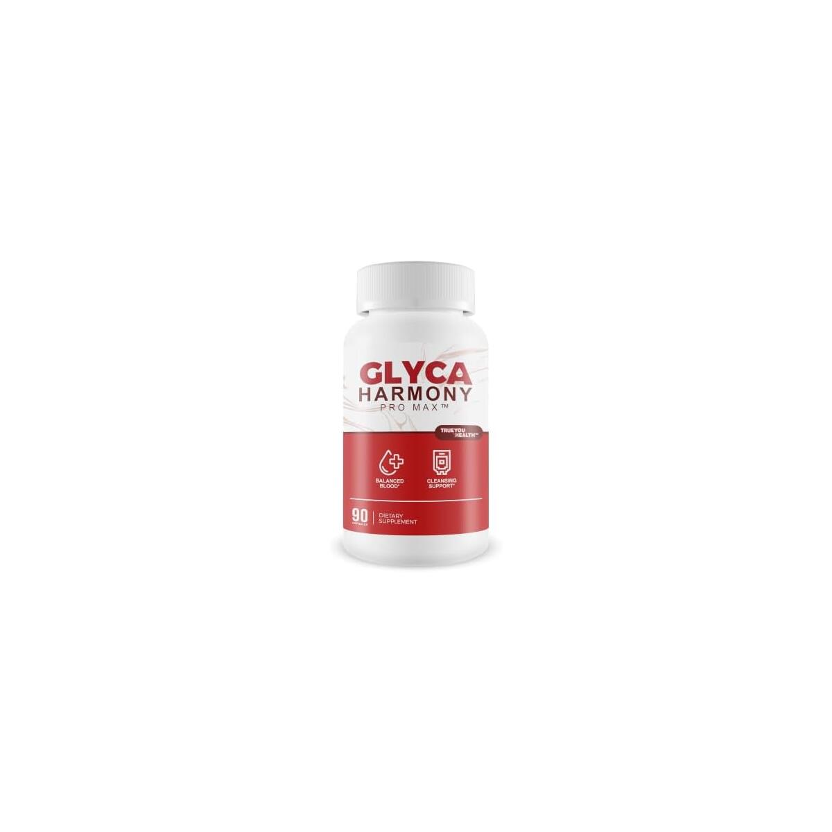Glyca Harmony Pro Max - Our Best Balanced Blood Cleansing Support - Aid Healthy Sugar Balance - Natural Blood Cleanse Detox Supplement - Natural Glyc0 Harmony & Blood Flow - Glyc0harmony Blood Support