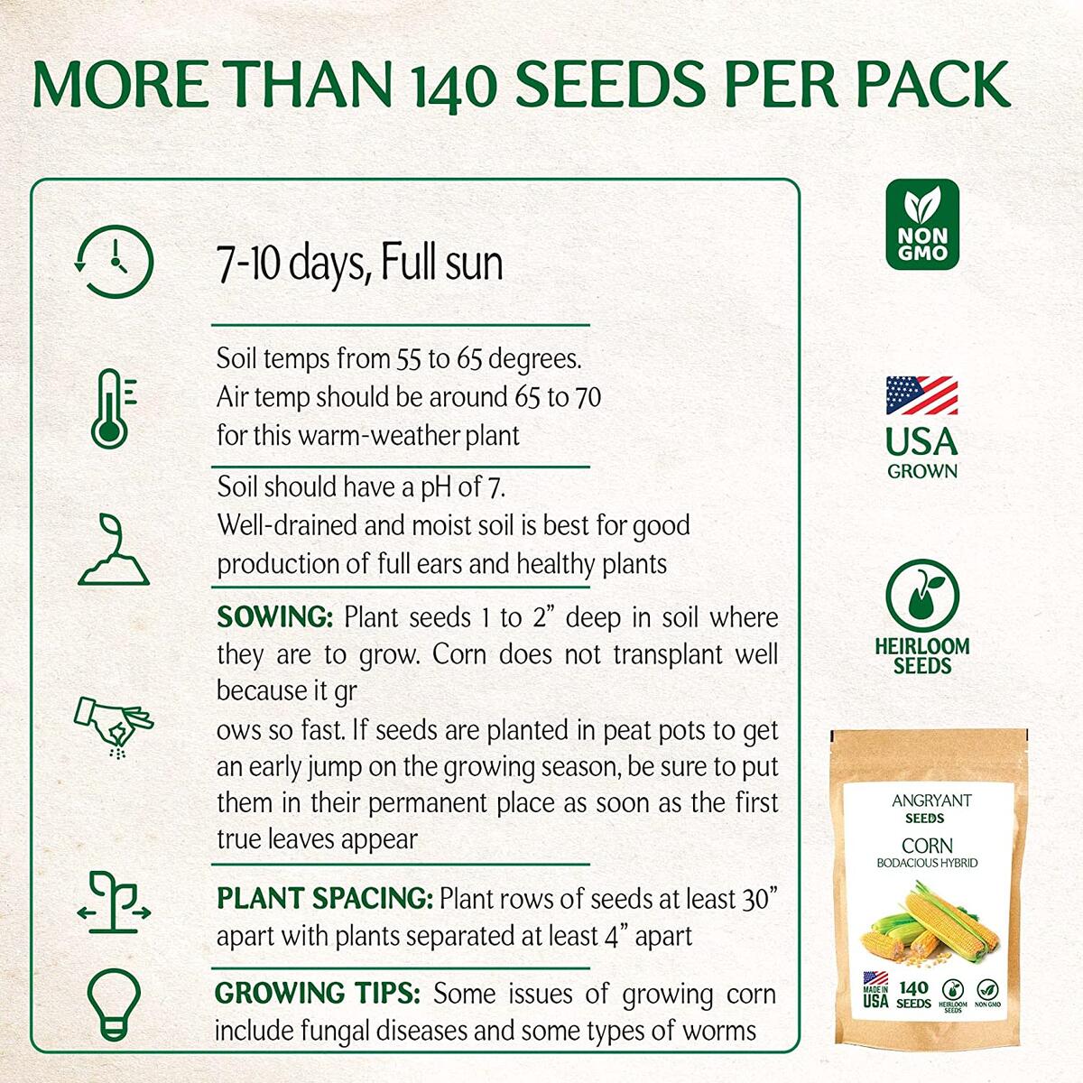Corn Seeds Cash Back - RebateKey