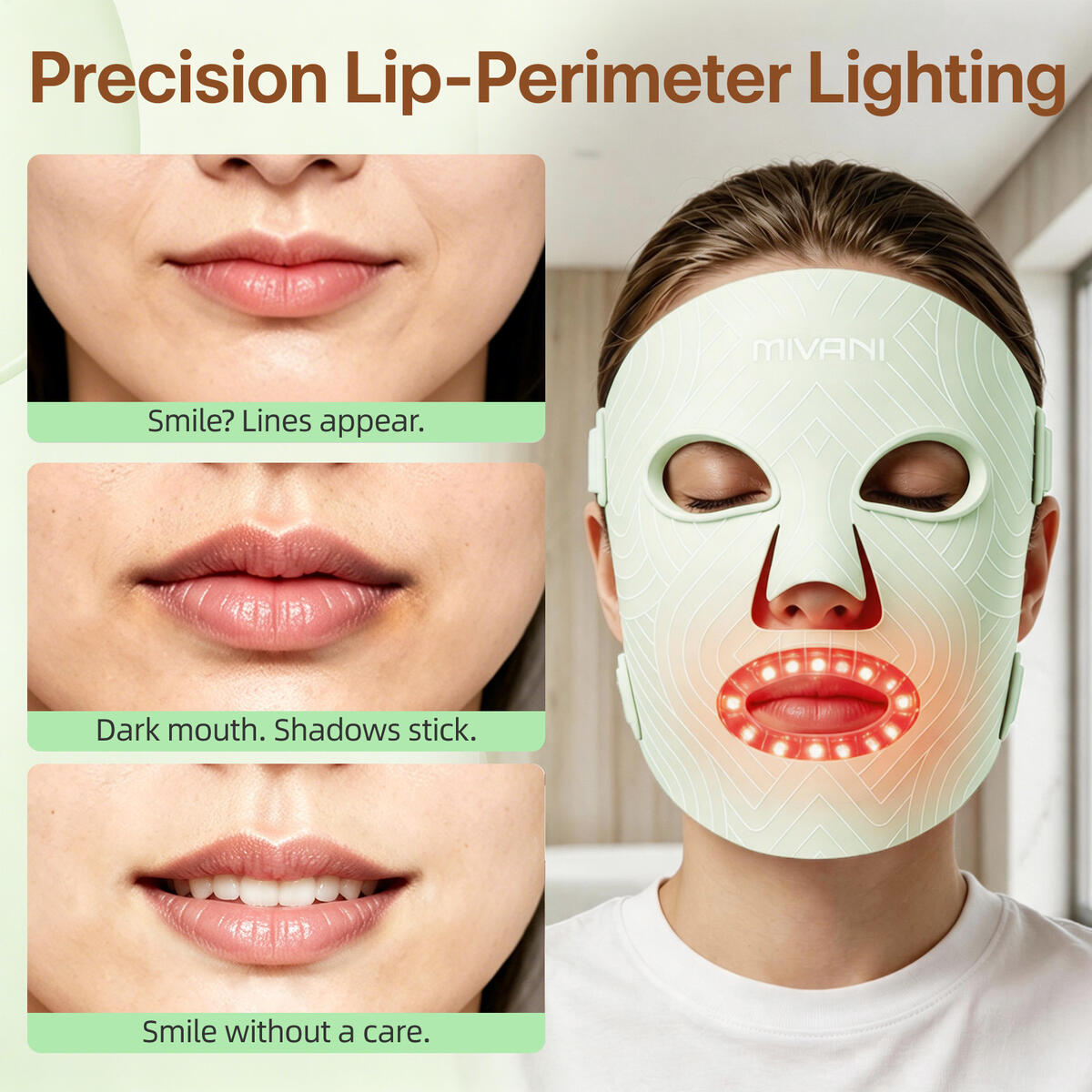 Mivani Red Light Therapy For Face 8 Modes Led Fac Rebates - RebateKey