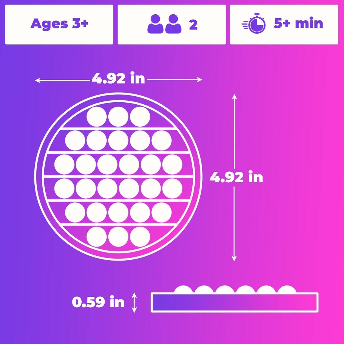 Pop It Fidget Toy 5 Cashback - RebateKey